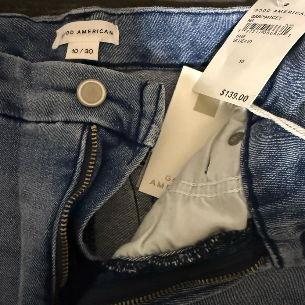 Good American High Rise Blue Jeans - Picture 5 of 6
